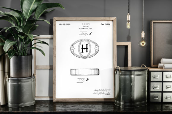 Download Soap Bar 1929 Vintage Patent Art Poster - Vintage Collection