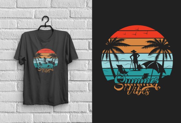 Download Summer Vibes Vintage T-shirt Design - Vintage Collection