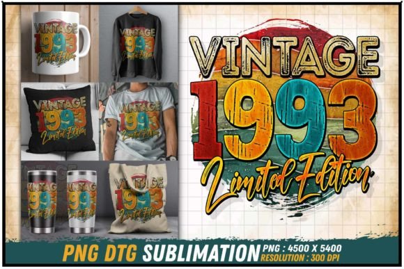Download Vintage 1993 Limited Edition Retro Round - Vintage Collection