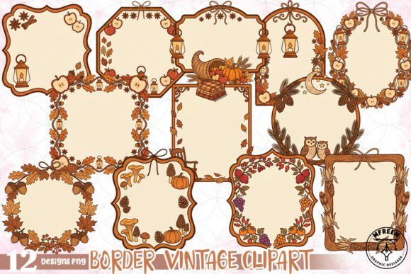 Download Border Vintage Clipart PNG - Vintage Collection