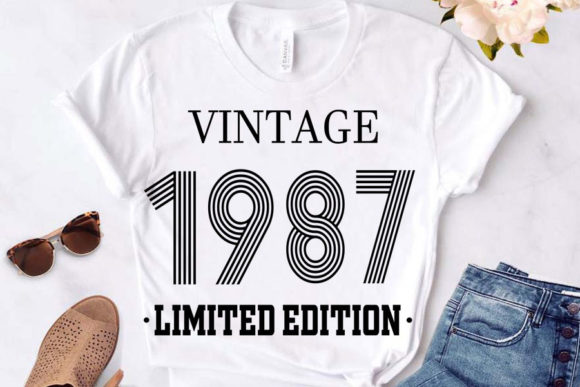 Download Vintage Since 1987 Svg, Birthday Svg, 35 - Vintage Collection