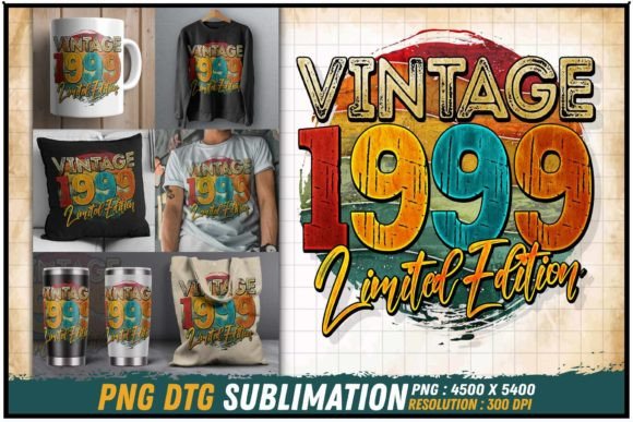 Download Vintage 1999 Limited Edition Retro Round - Vintage Collection