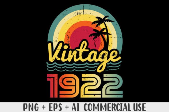 Download Vintage 1922 PNG Sublimation Design - Vintage Collection