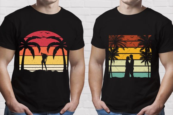 Download Retro Vintage Summer Beach T-shirt - Vintage Collection