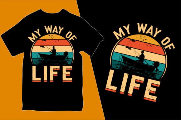 Download Fishing Retro Vintage Tshirt Design - Vintage Collection