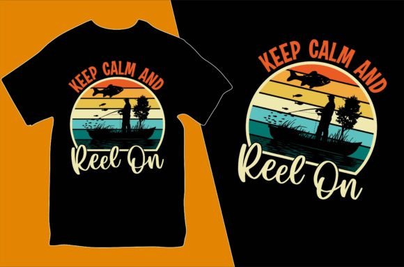 Download Fishing Retro Vintage Tshirt Design - Vintage Collection