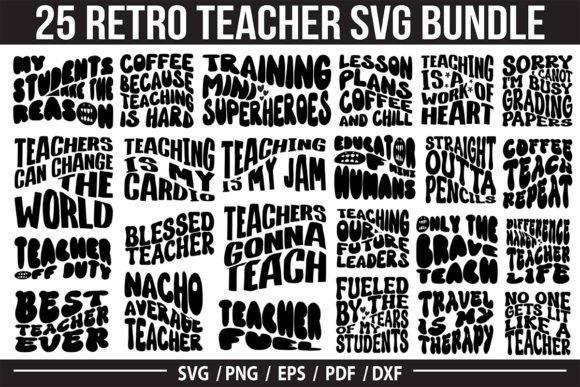 Download Retro Teacher SVG Bundle, Teacher SVG - Teacher svg bundle Collection