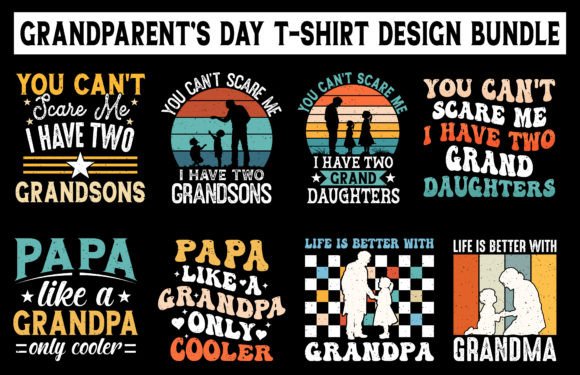 Download Grandparent’s Day Vintage T-shirt Bundle - Vintage Collection