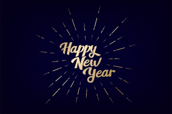 Download 2021 Happy New Year Vintage Lettering - Vintage Collection