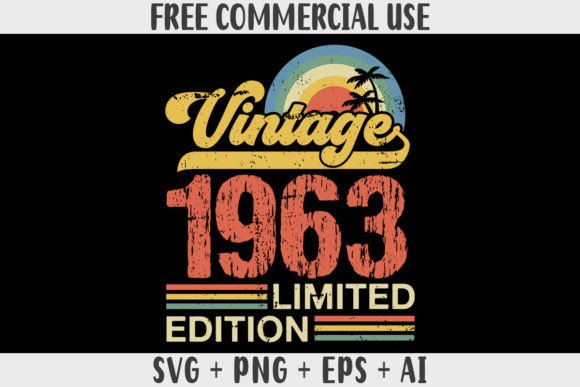 Download Retro Vintage 1963 Limited Edition - Vintage Collection