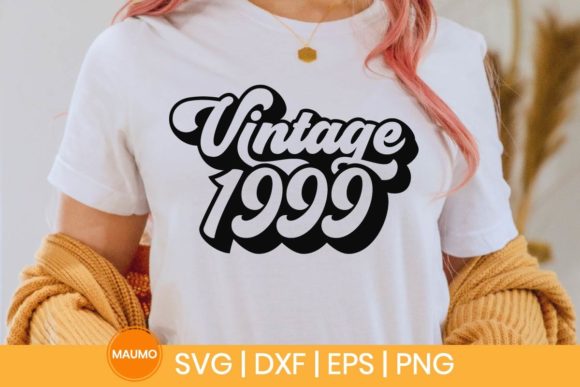 Download Vintage 1999, 90’s Baby Birthday Svg - Vintage Collection