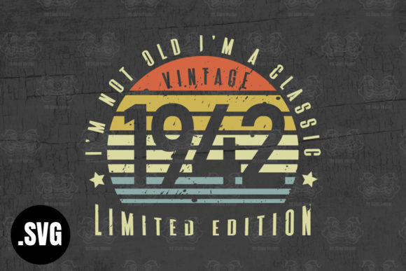 Download Vintage 1942 I'm Not Old I'm a Classic - Vintage Collection