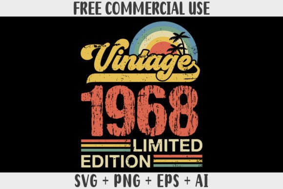 Download Retro Vintage 1968 Limited Edition - Vintage Collection
