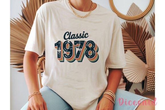 Download Classic 1978 Vintage Sublimation Design - Vintage Collection