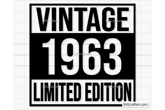 Download Vintage 1963 Svg Png, 59th Birthday Svg - Vintage Collection