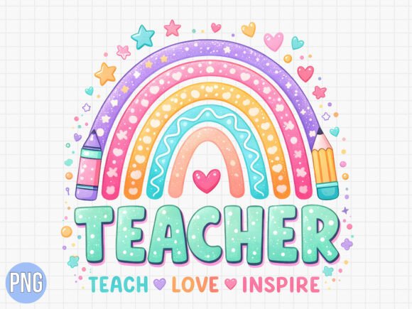 Download Kindergarten Teacher Rainbow School PNG - Kind Collection