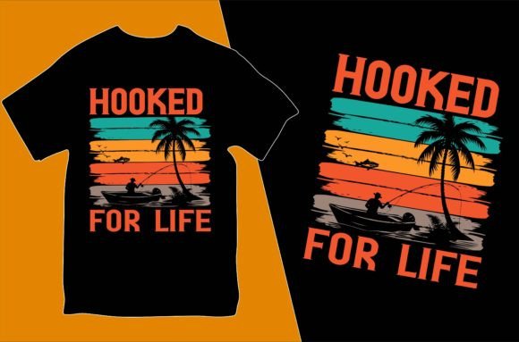 Download Fishing Retro Vintage Tshirt Design - Vintage Collection