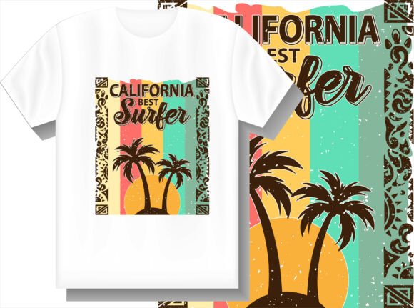 Download Vintage Beach T-shirt Design Summer Tee - Vintage Collection