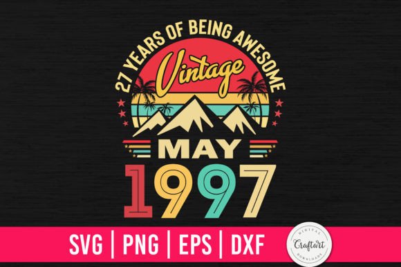 Download Vintage 1997 May 27th Birthday Gifts - Vintage Collection