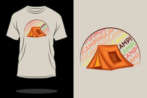 Download Camping Retro Vintage T-shirt Design - Vintage Collection
