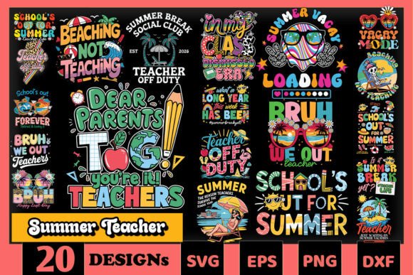 Download Summer Teacher SVG Bundle - Teacher svg bundle Collection