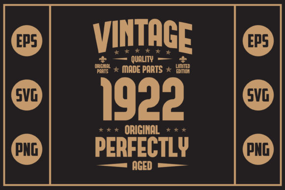 Download Vintage 1922 Original Perfectly Aged - Vintage Collection