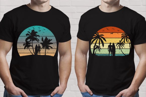 Download Retro Vintage Summer  Beach T-shirt - Vintage Collection