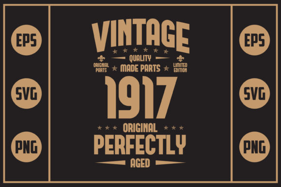 Download Vintage 1917 Original Perfectly Aged - Vintage Collection
