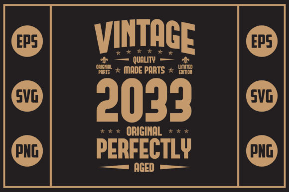 Download Vintage 2033 Original Perfectly Aged - Vintage Collection