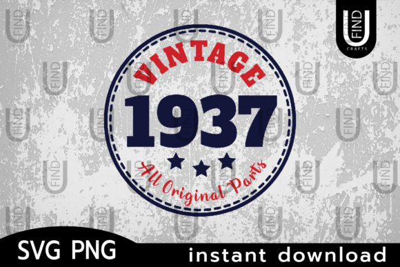 Download Vintage 1937 All Original Parts - Vintage Collection