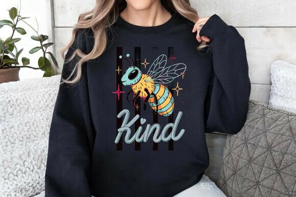 Download Bee Kind PNG, Trendy Quote, Good Vibes - Premium Resources