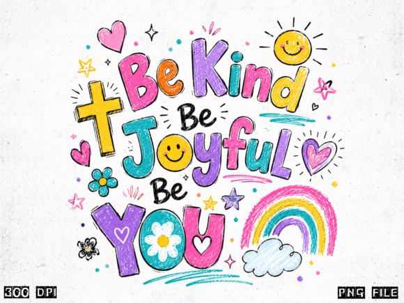 Download Be Kind Be Joyful Be You Christian Kids - Kind Collection