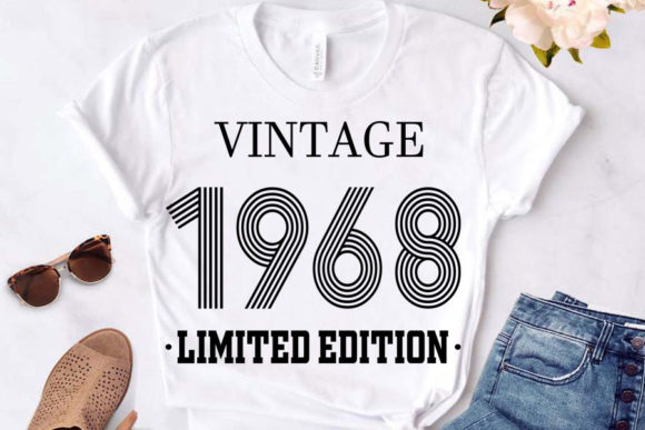 Download Vintage Since 1968 Svg, Birthday Svg, 54 - Vintage Collection