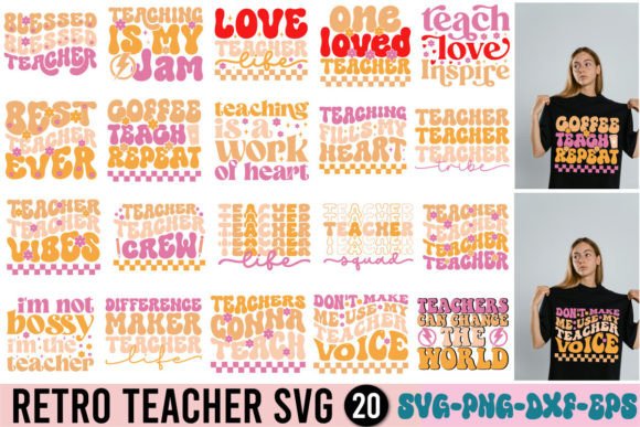 Download Retro Teacher Svg Bundle - Teacher svg bundle Collection